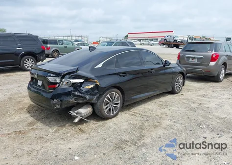 2019 Honda Accord Hybrid из США, поврежденный, VIN 1HGCV3F17KA010975